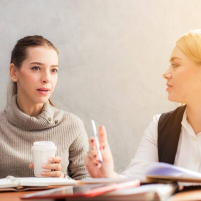 Bringing God Into Every Situation | The Navigators | Doug Neunke | two women sitting at a table having a discussion